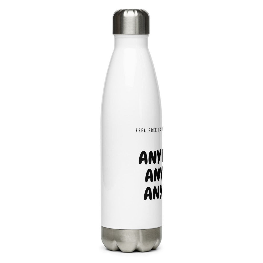 Custom Inspirational Quotes Water Bottle - 17 oz. - Stainless