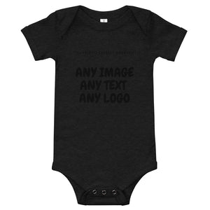 Personalise It | Baby Onesie | Add Your Own Text, Image | Custom Design Your Cute Baby Onesie | Short Sleeve One Piece