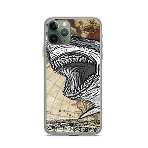 Hungry Shark | iPhone Case | Handmade Artwork