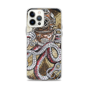 Octodiver | iPhone Case | Handmade Artwork