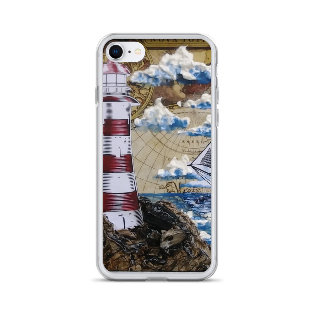 Lighthouse | iPhone Case | Handmade Artwork