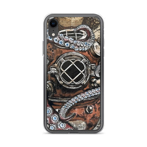 Octo-Helmet | iPhone Case | Handmade Artwork