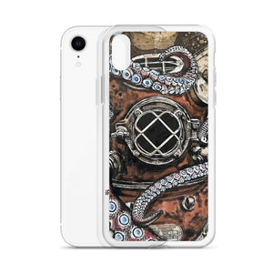 Octo-Helmet | iPhone Case | Handmade Artwork