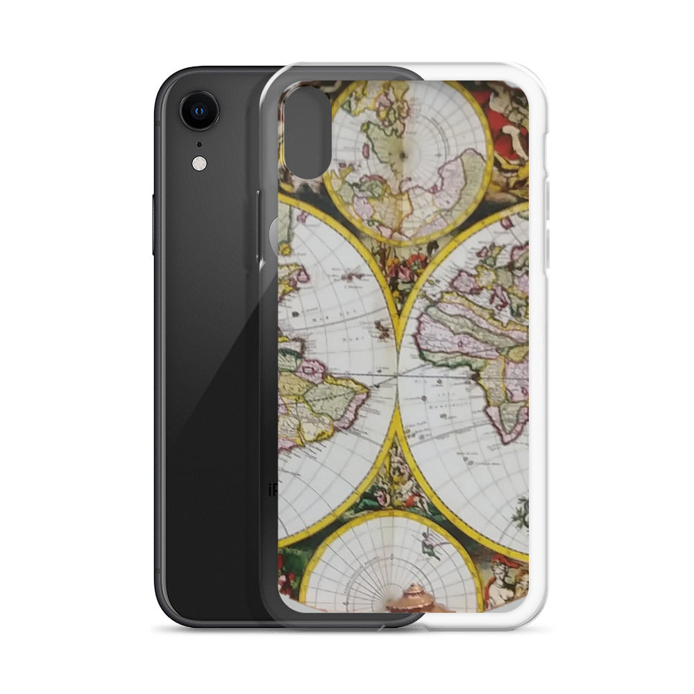 World Map | iPhone Case | Handmade Artwork