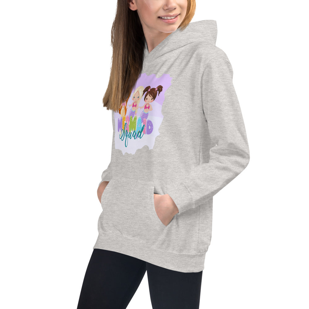 Mermaid Squad Girls Hoodie