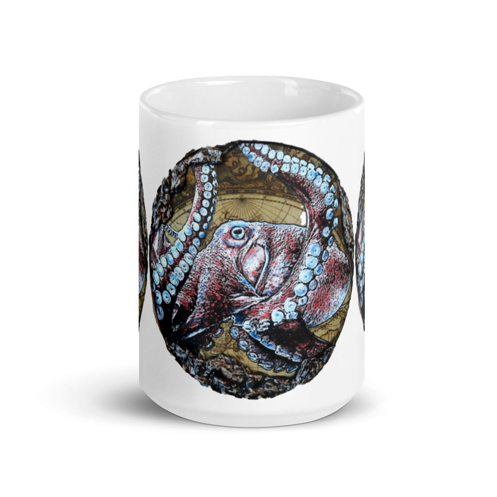 Octopus | Mug | Handmade Artwork