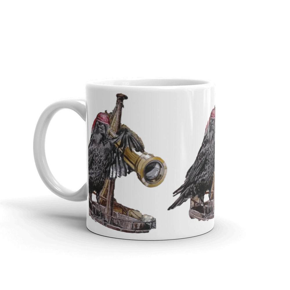 Crow's Nest | Mug | Handmade Artwork