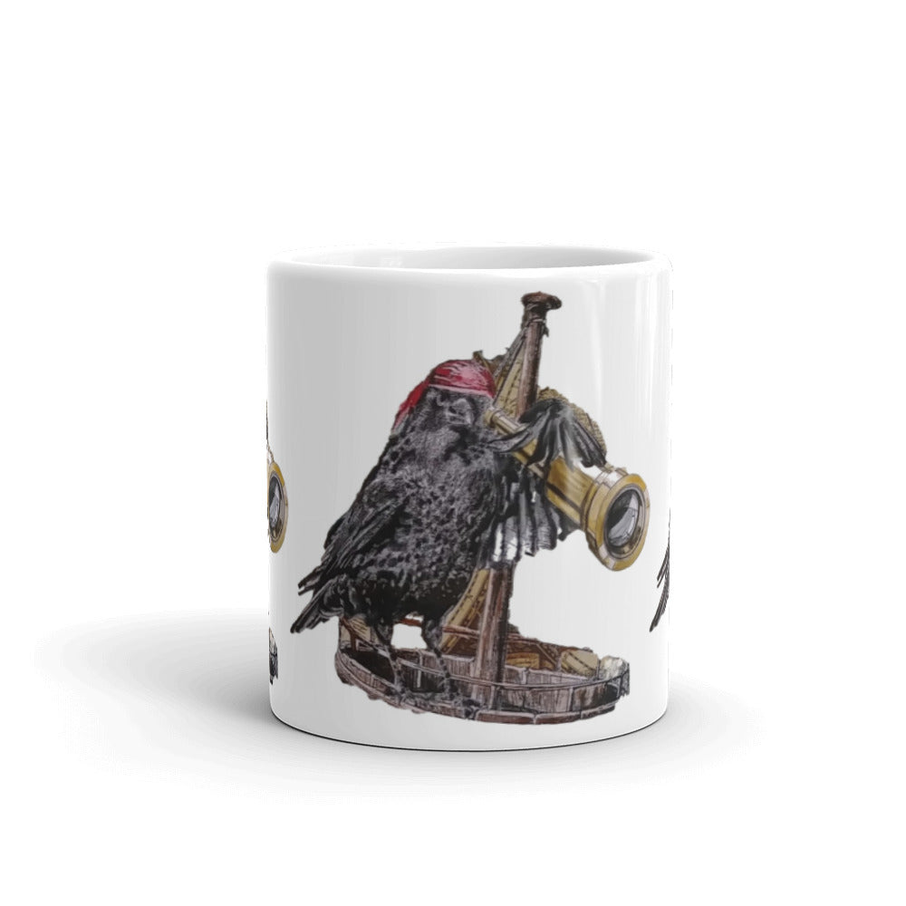 Crow's Nest | Mug | Handmade Artwork
