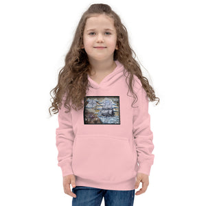 Crab & Brig | Kids Unisex Hoodie | Handmade Artwork