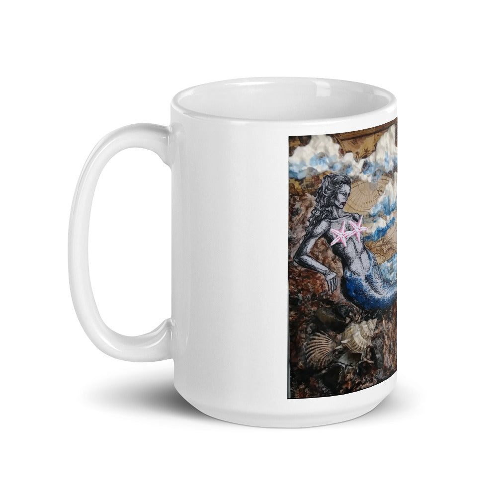 Fin Lover | Mug | Handmade Artwork