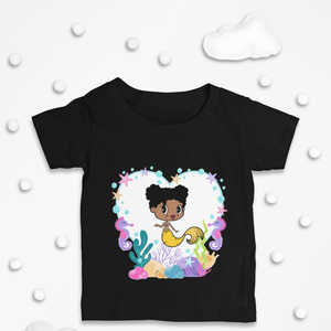 Tiffany Mermaid Toddler Short Sleeve Tee