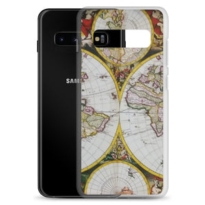 World Map | Samsung Case | Handmade Artwork