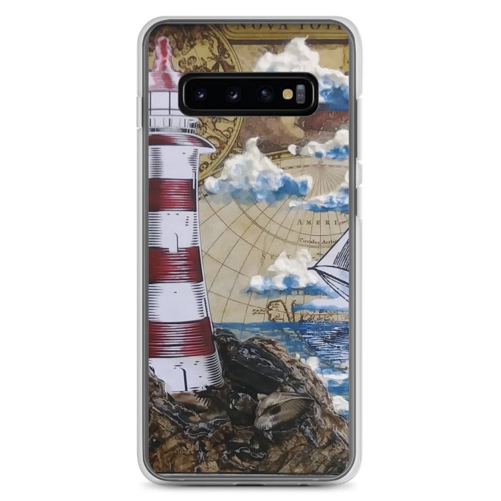 Lighthouse | Samsung Case | Handmade Artwork