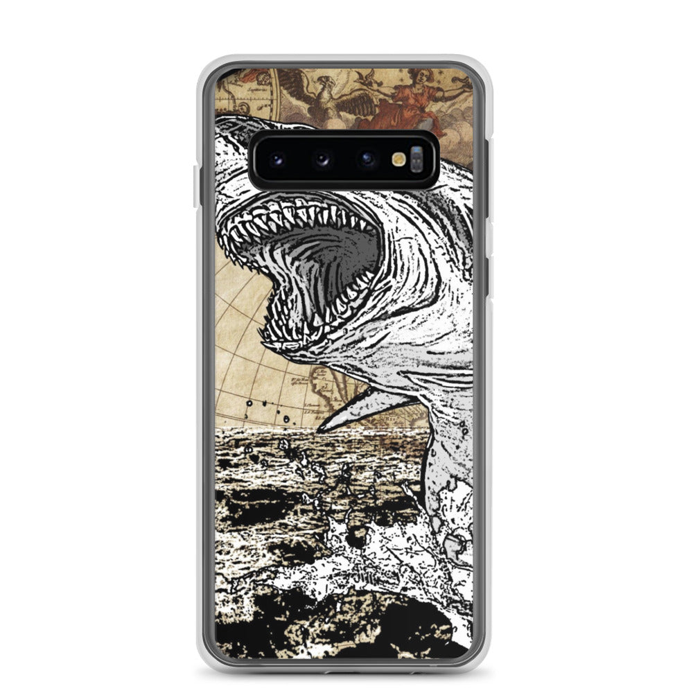 Hungry Shark | Samsung Case | Handmade Artwork
