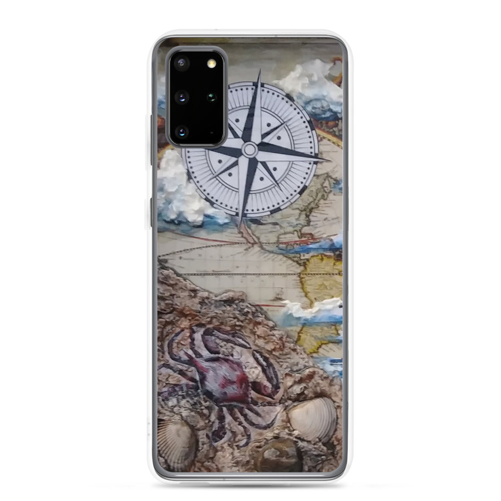 Crab & Compass | Samsung Case | Handmade Artwork