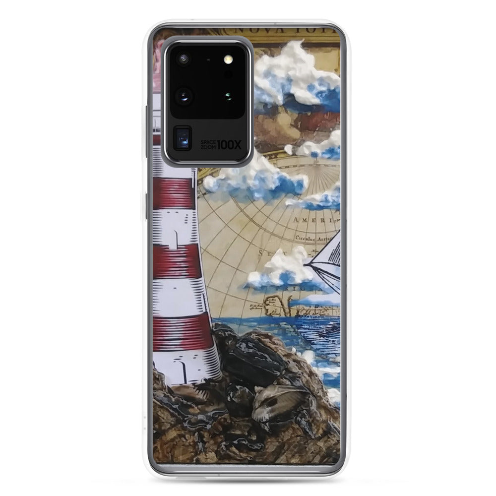 Lighthouse | Samsung Case | Handmade Artwork