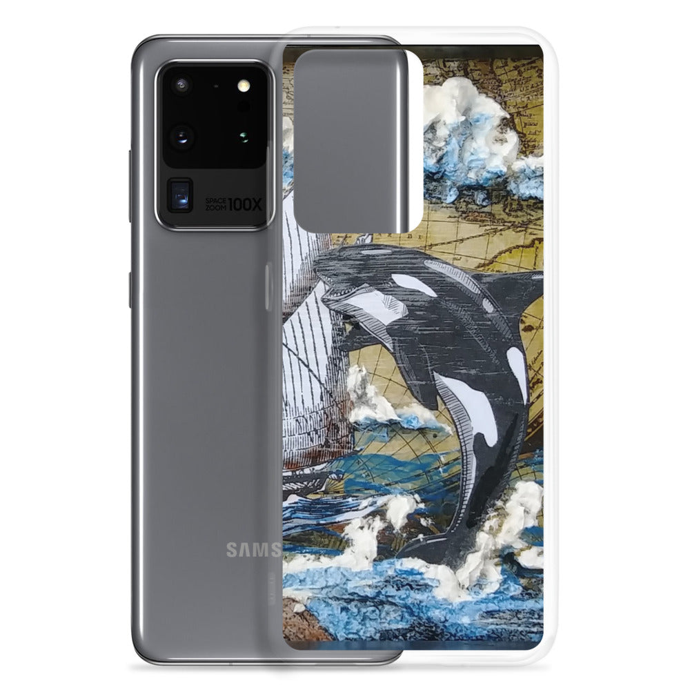 Orca | Samsung Case | Handmade Artwork