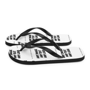 Personalise It | Flip Flops | Add Your Own Text, Image, Custom Logo | Custom Design Your Flip-Flops