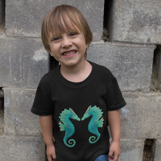 Seahorse Love | Unisex | Kids T-shirt