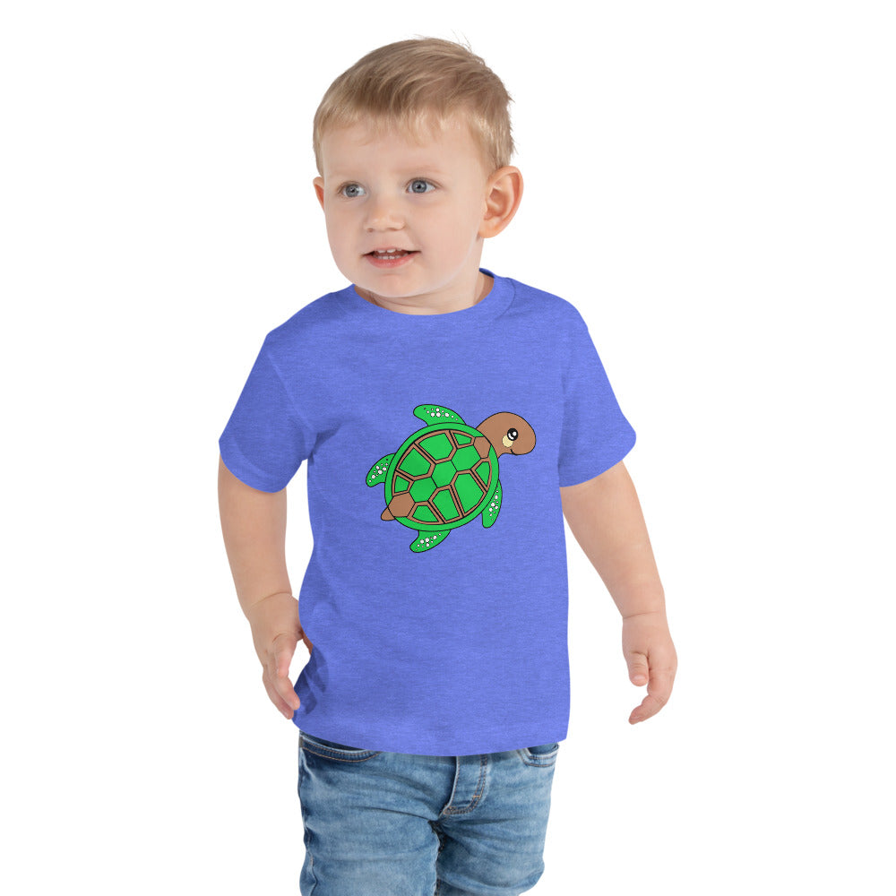 Oscar Sea Turtle Toddler Short Sleeve Tee