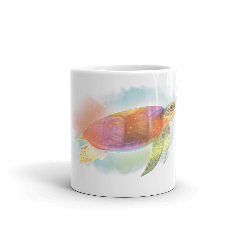 Rainbow Sea Turtle Mug