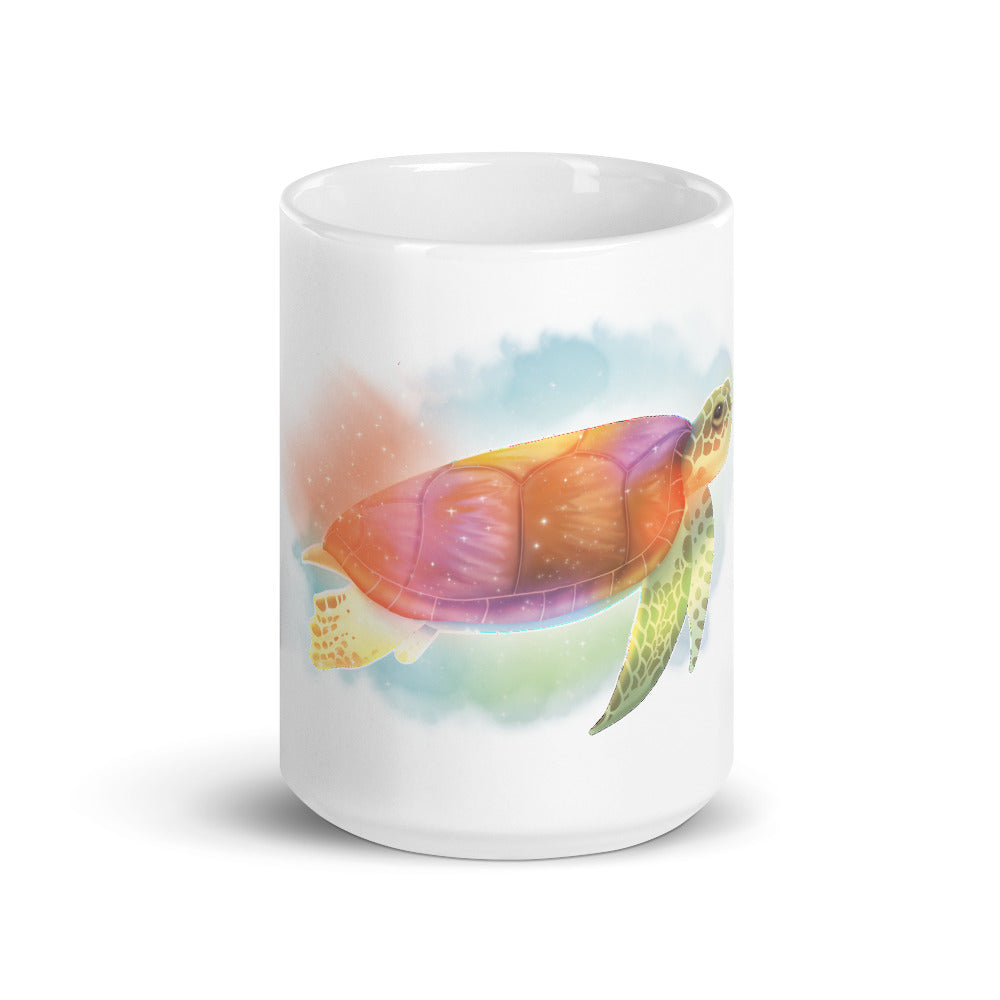 Rainbow Sea Turtle Mug