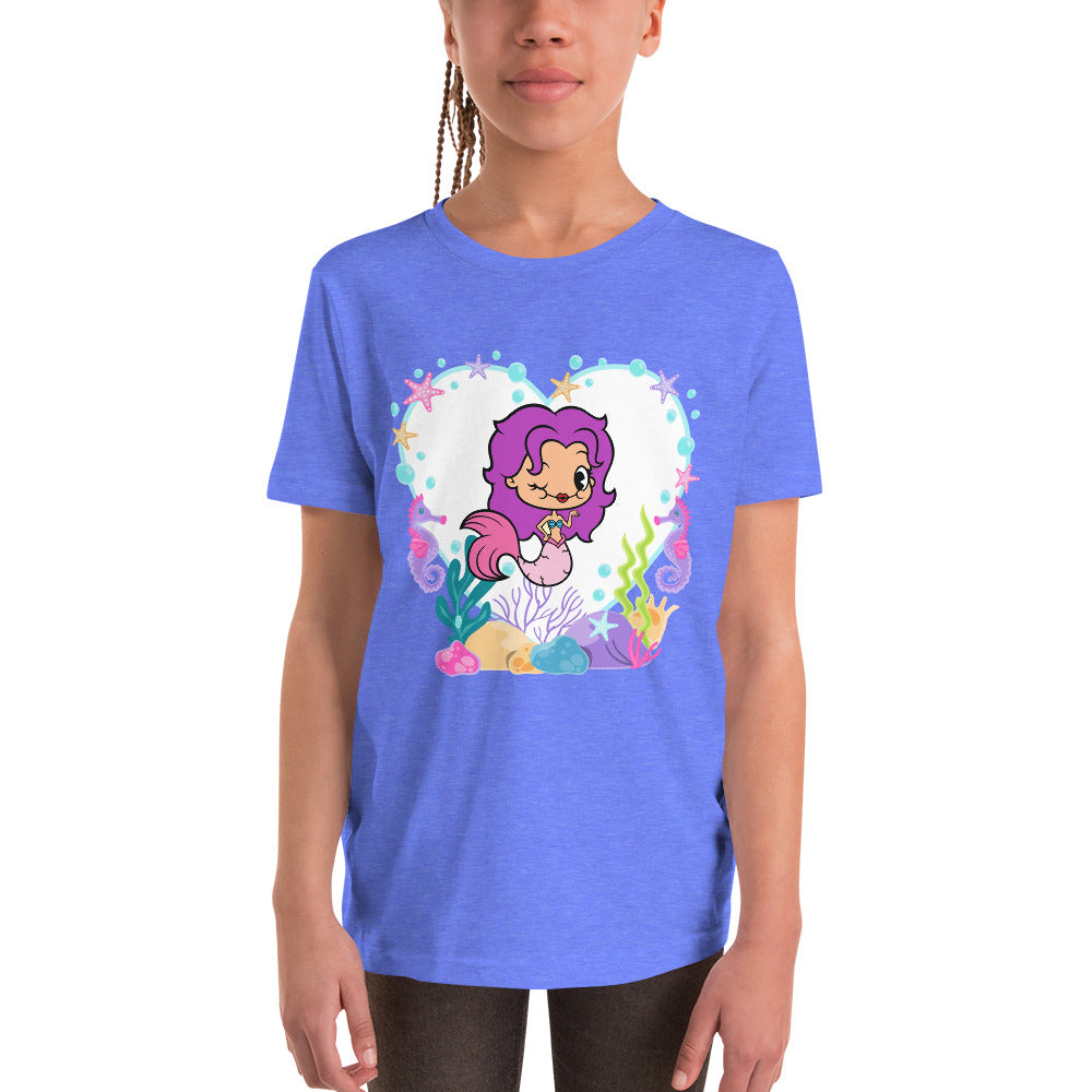 Stacy Mermaid Youth Short Sleeve T-Shirt