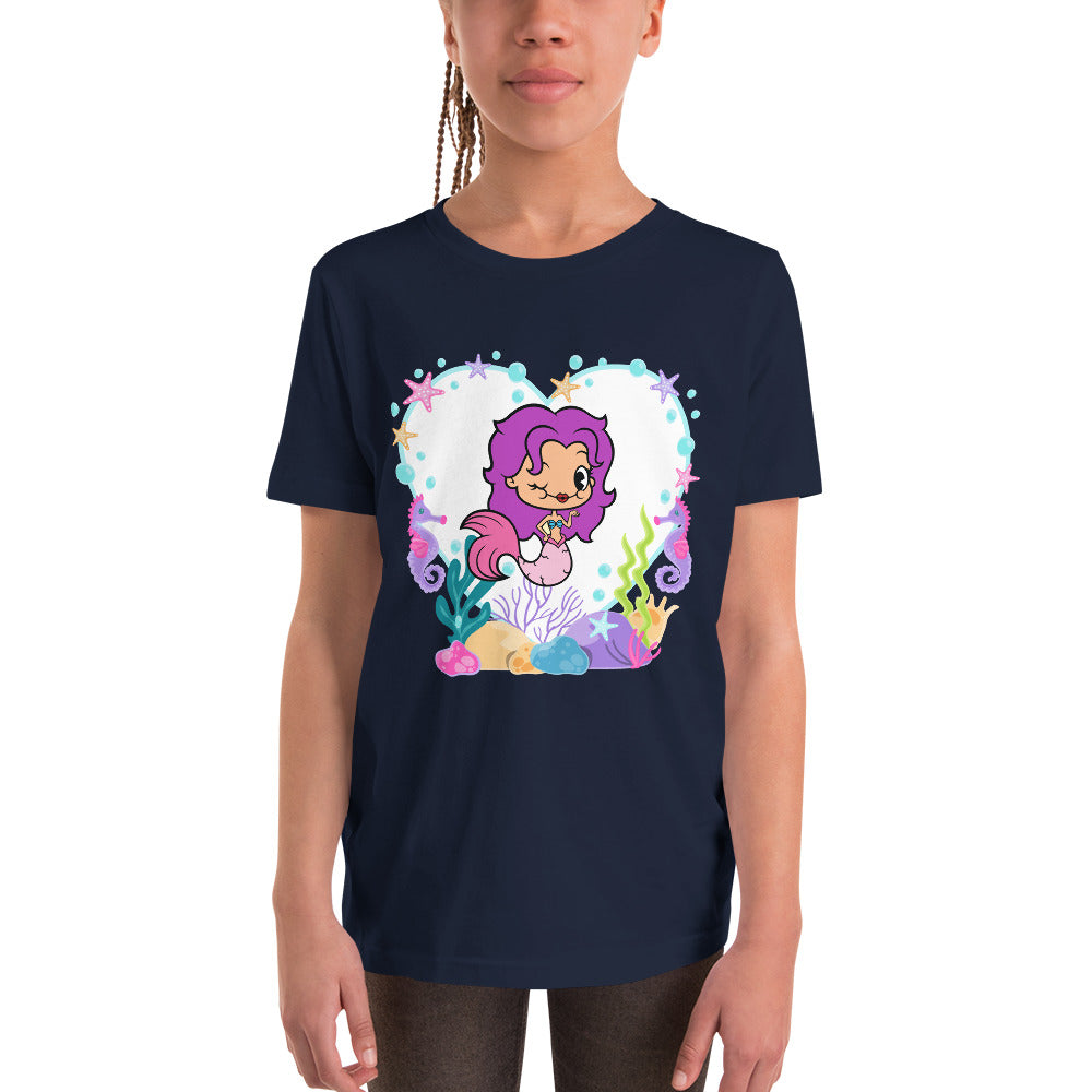 Stacy Mermaid Youth Short Sleeve T-Shirt