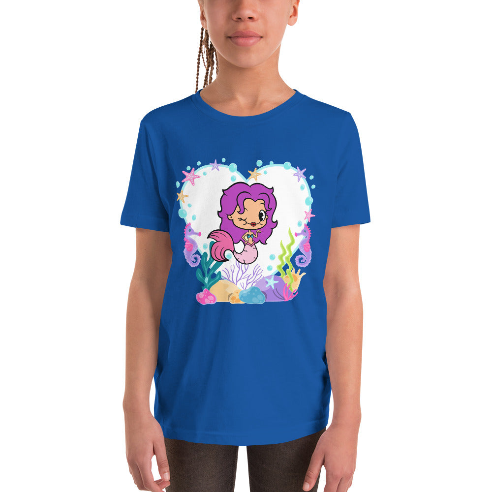 Stacy Mermaid Youth Short Sleeve T-Shirt